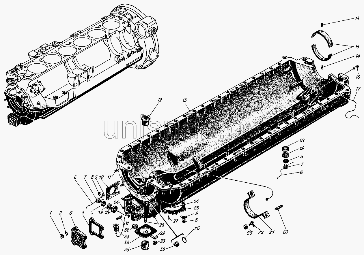 Двигатель д 6 чертеж